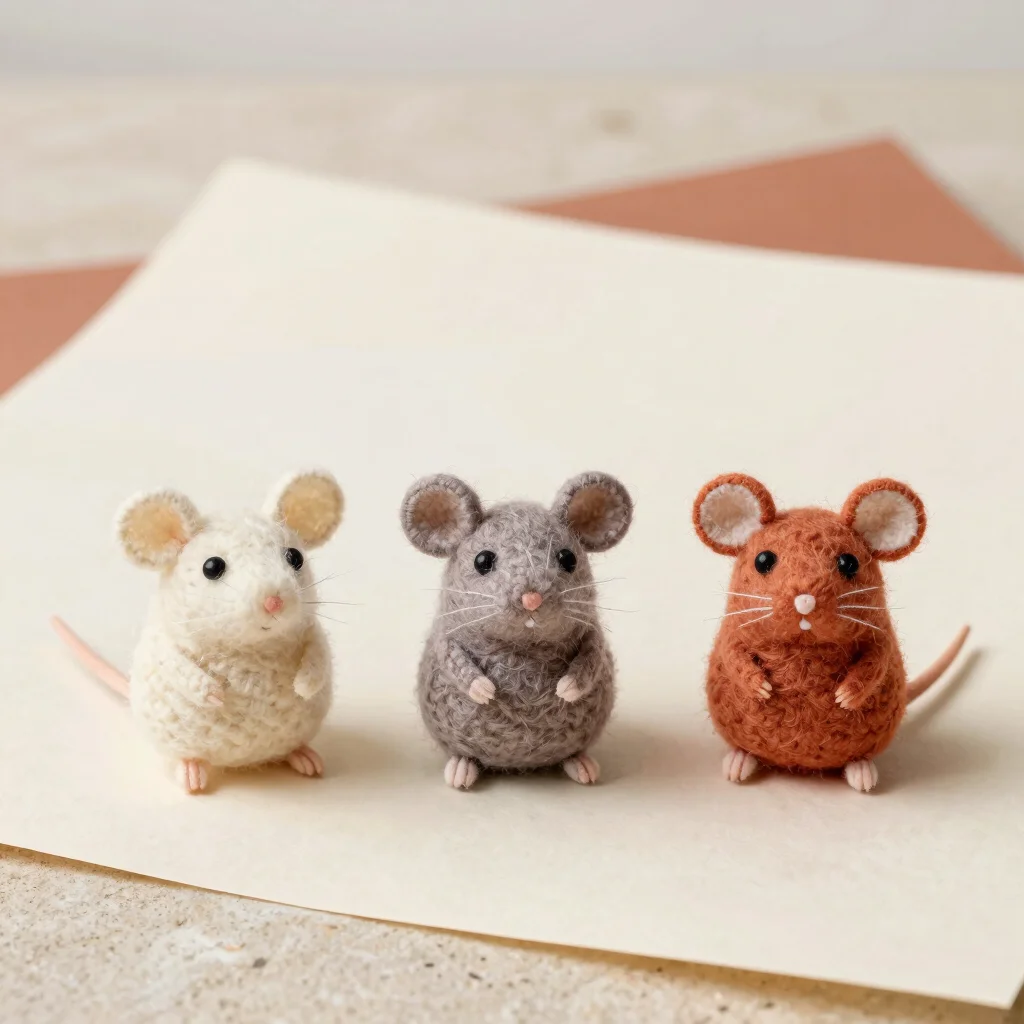 Little Felt Mice